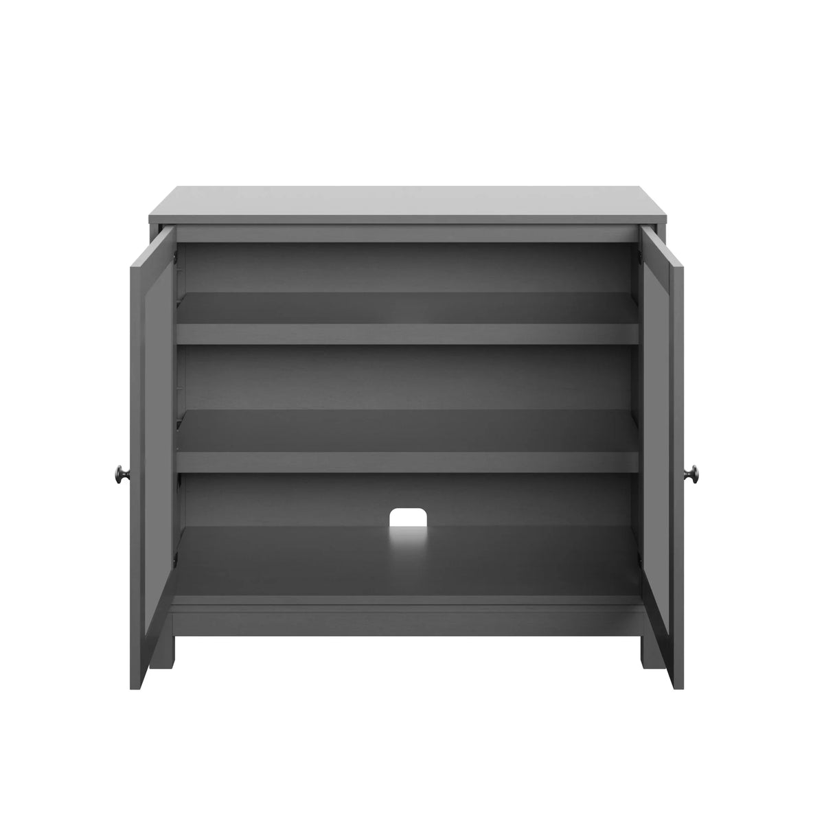 Accent Cabinet with USB Charging Ports and Mirrored Doors U2998