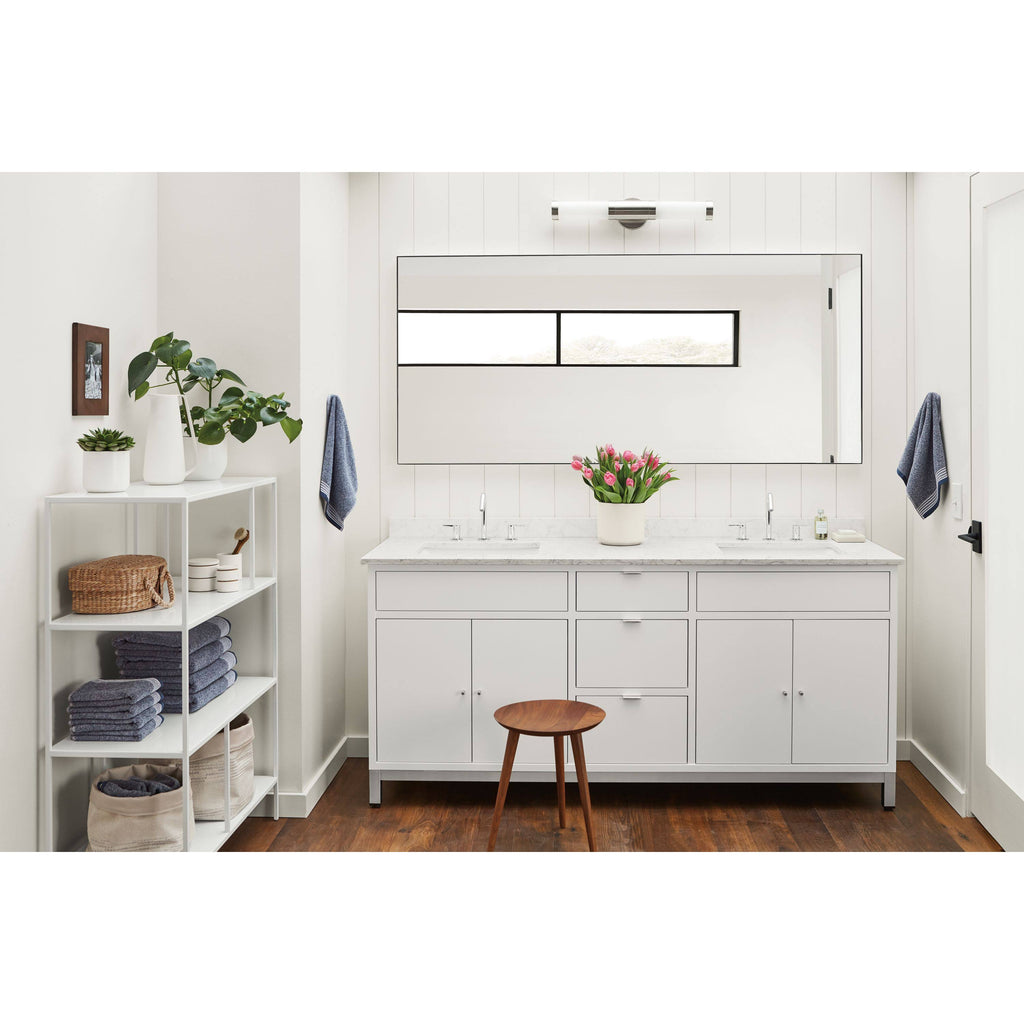 Modern Bookcase 15d 48W 72H in Ocean X91334