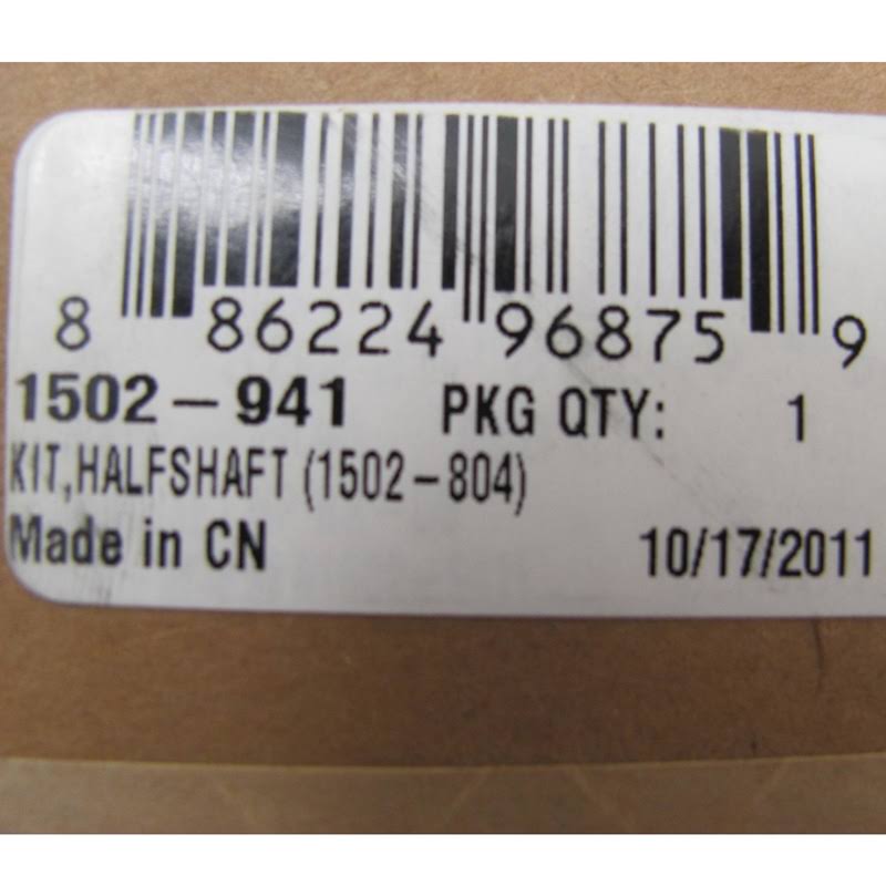 Heavy Duty Rear Drive Axle CV Halfshaft Z90879