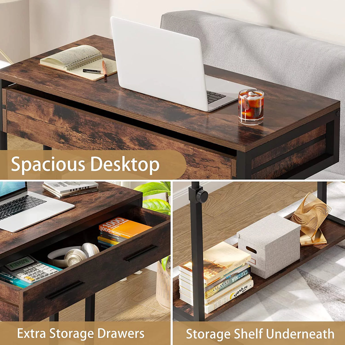 Portable Desk with Drawers K8068