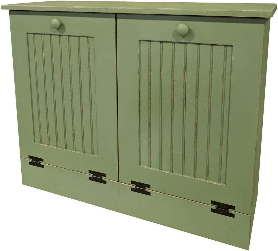 Wooden Trash Cabinet I181