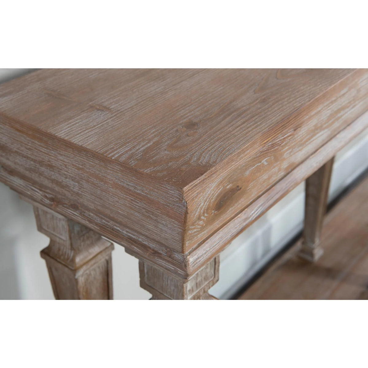 Weathered Driftwood Console Table Z11500
