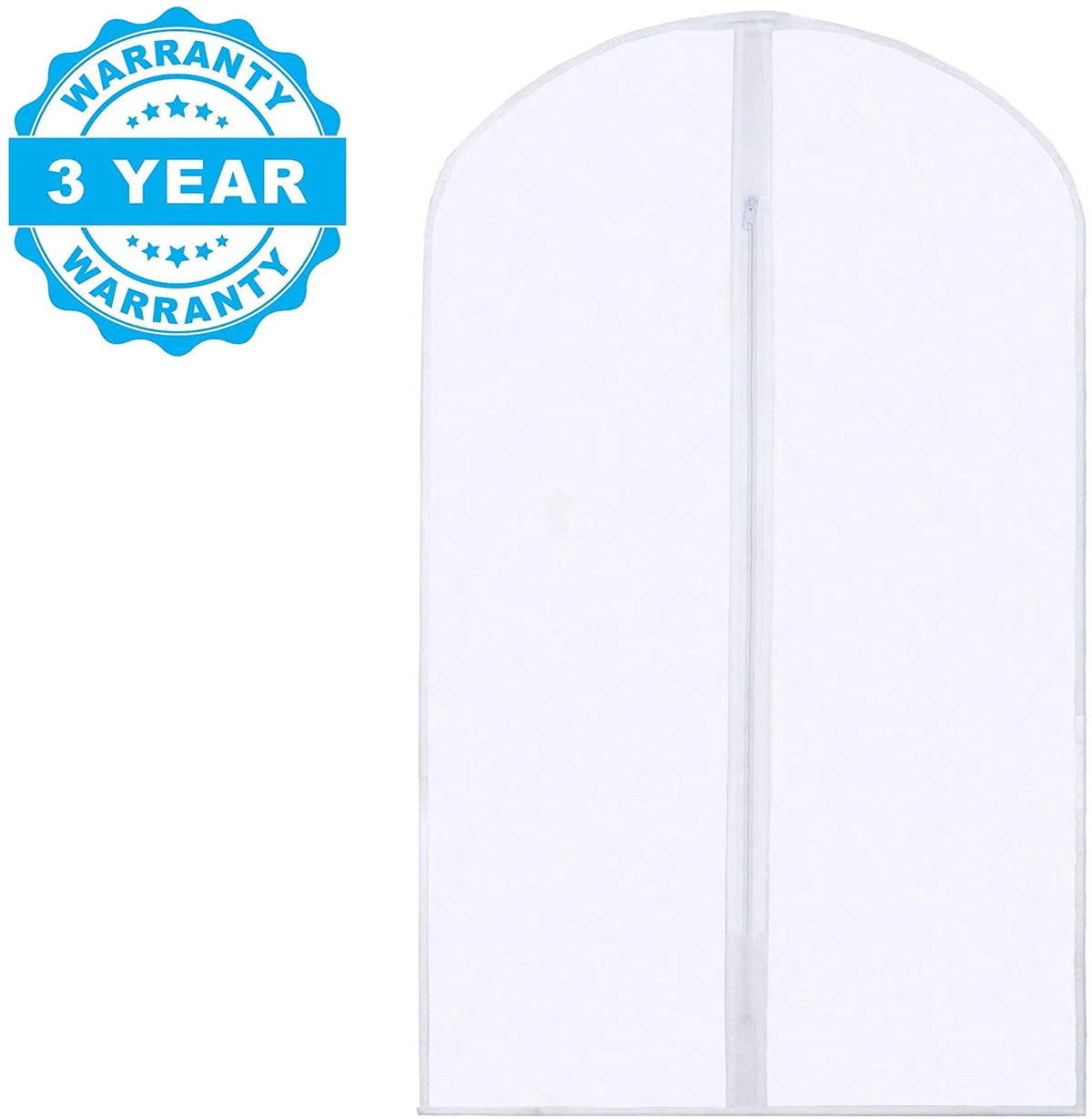 Black 5 Pack Hanging Garment Bag W700