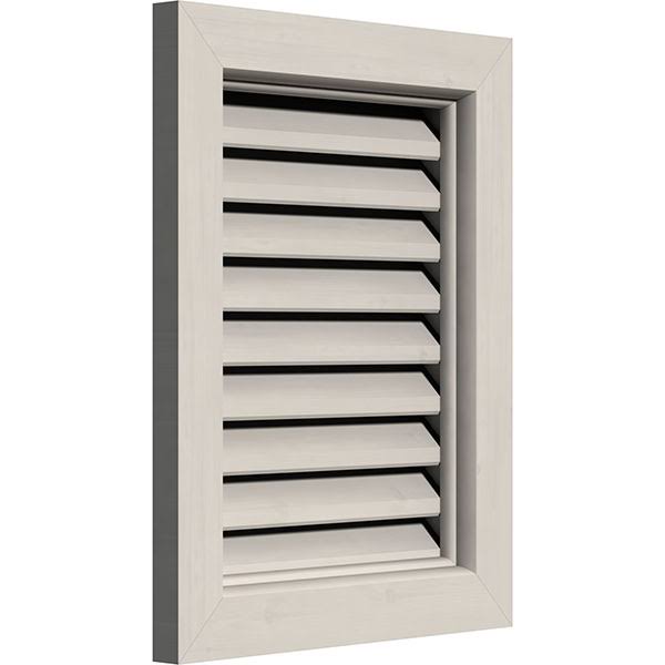 Primed Smooth Vertical Gable Vent D824