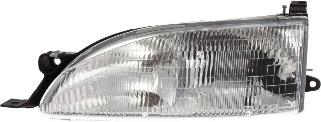 Driver Side Halogen Headlight for Toyota Camry 1995 1996 Pack of 2 S25932