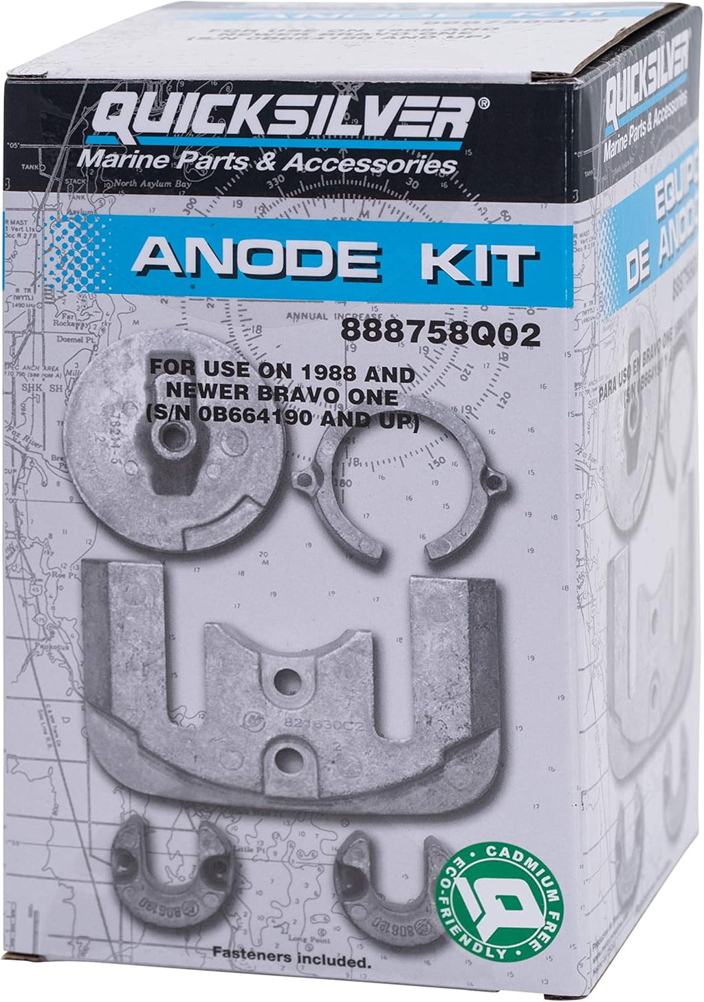 Aluminum Anode Kit for MerCruiser Bravo One Y579433