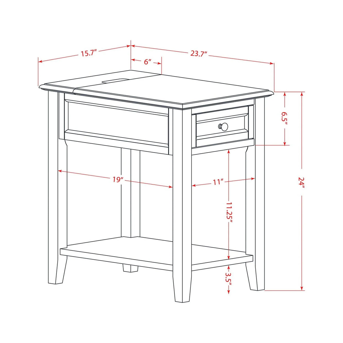 3 Piece Wood Queen Bedroom Set D9925