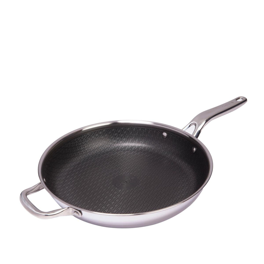 12" Nonstick Stainless Steel Skillet X96591