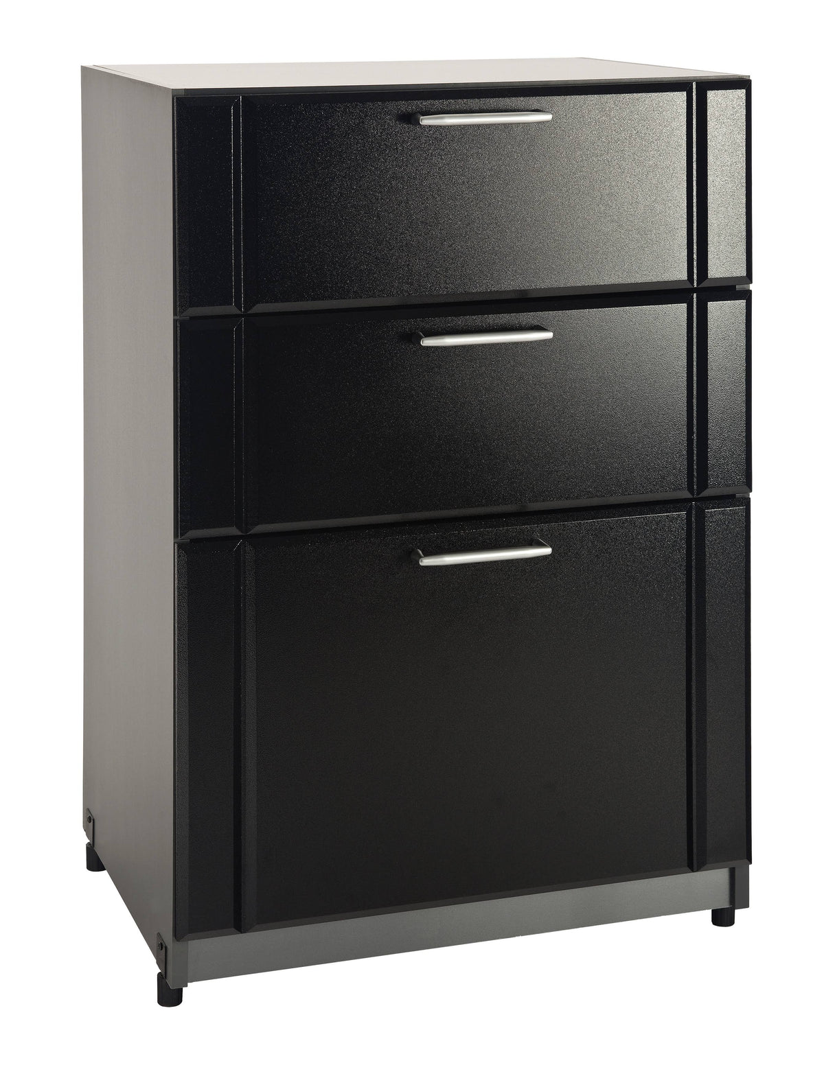 Black 3-Drawer Freestanding Base Cabinet P590070
