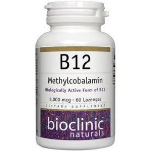B12 Methylcobalamin 5000mcg 60 lozenges B12282