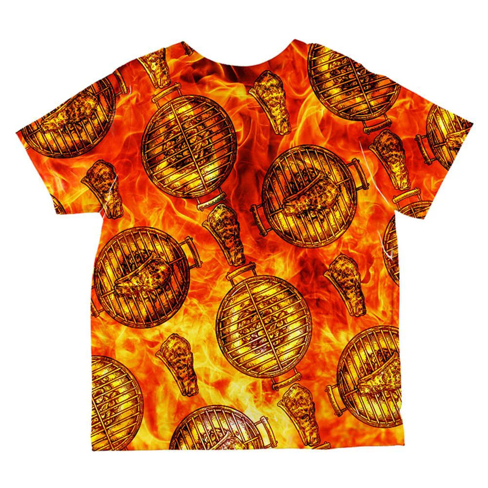 Steak Pattern Toddler T Shirt 2T Z694