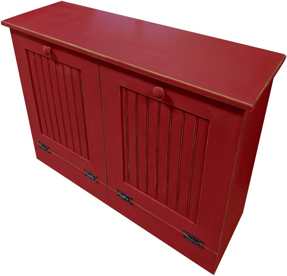 Wooden Trash Cabinet I181