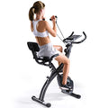 Folding Magnetic Stationary Exercise Bike C6524