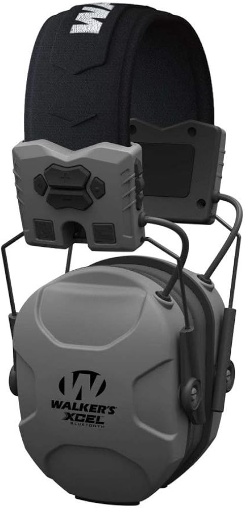 Digital Electronic Muff with Bluetooth Hearing Protection Case Bundle (2 Items) Y395
