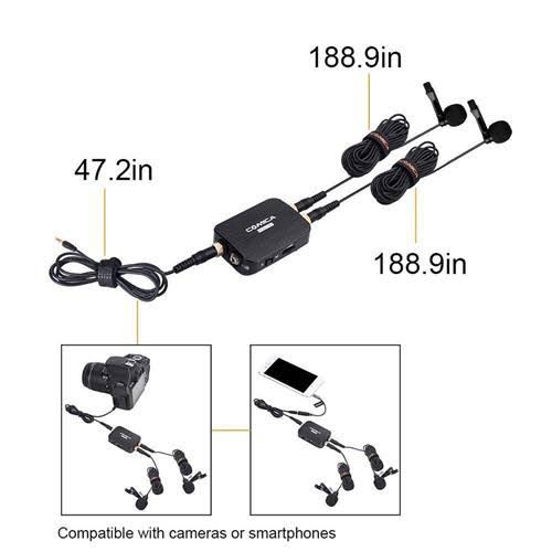 Dual Lavalier Microphone Kit L122026