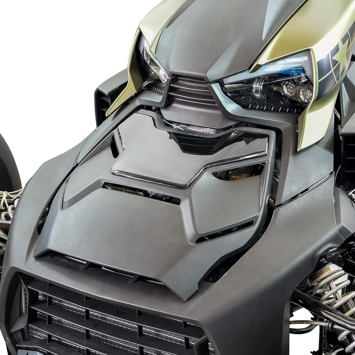 Black Hood Accent Panel for Ryker Z4692