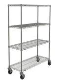 Stem Caster Cart, Wire, 48x22W x 18x22D x 69x22H W598