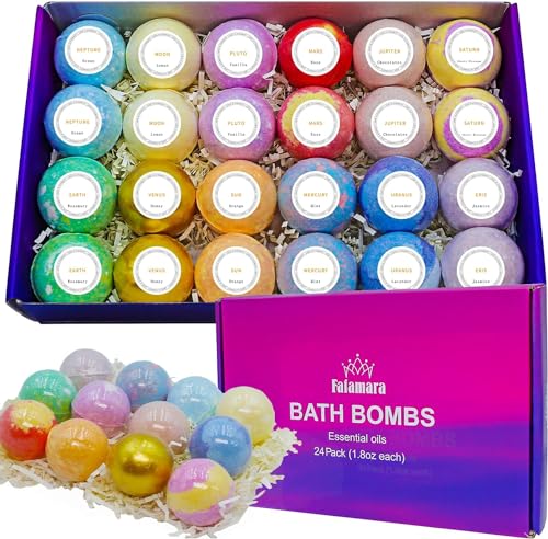 24 Pcs Handmade Bath Bombs B898