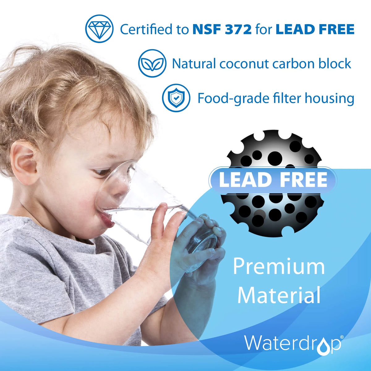 Refrigerator Water Filter, 2 Filters I220066