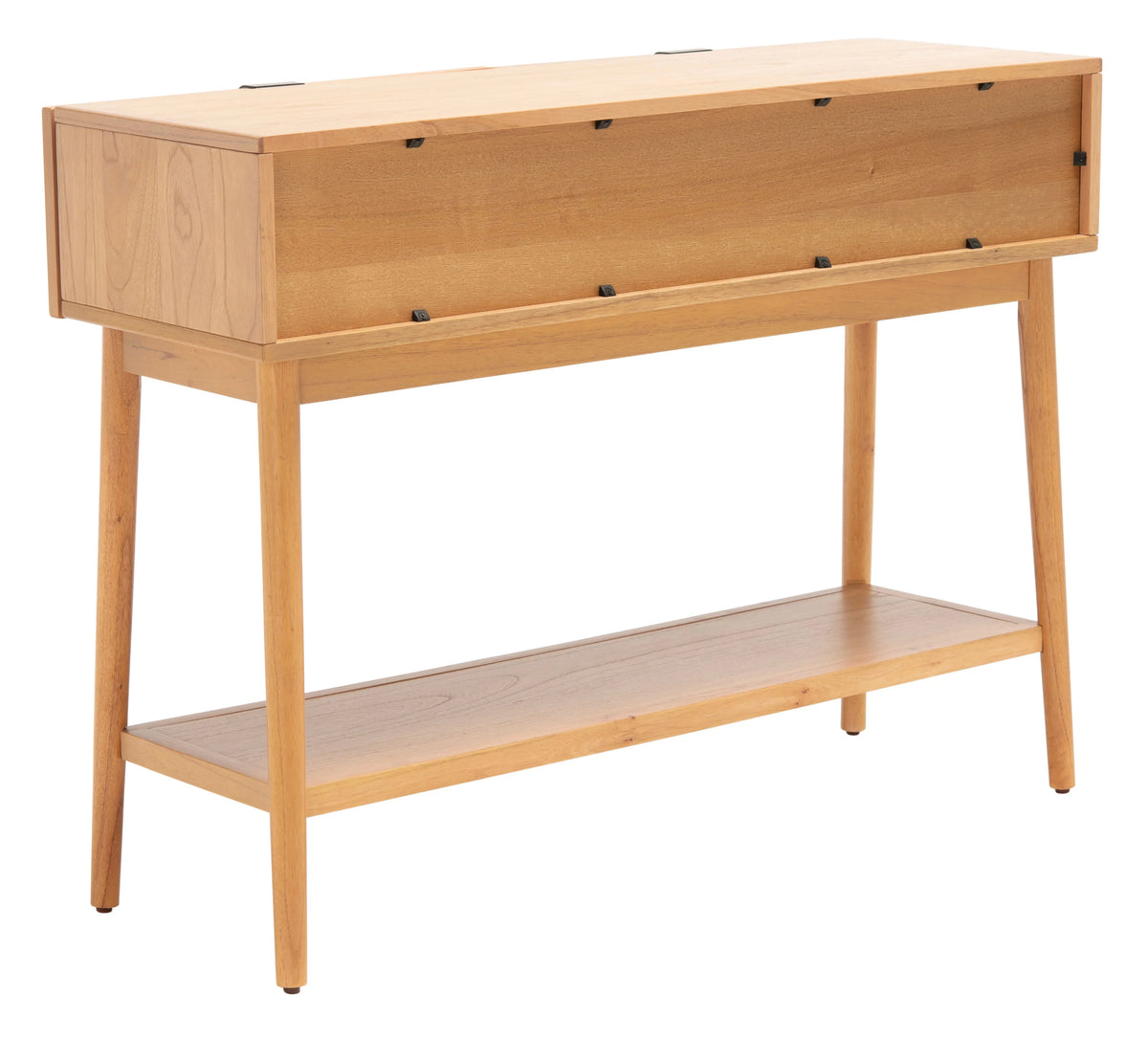 Natural Wood Console Table with Drawer B105898