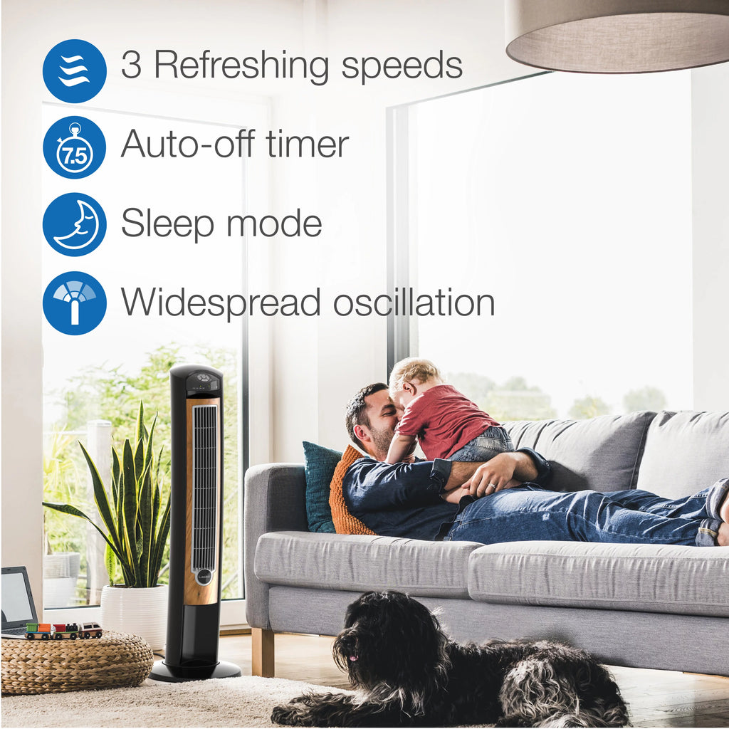 42" Tower Fan with Remote Control I69990