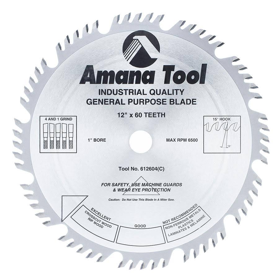 12 inch Carbide Tipped Combination Saw Blade Y253195