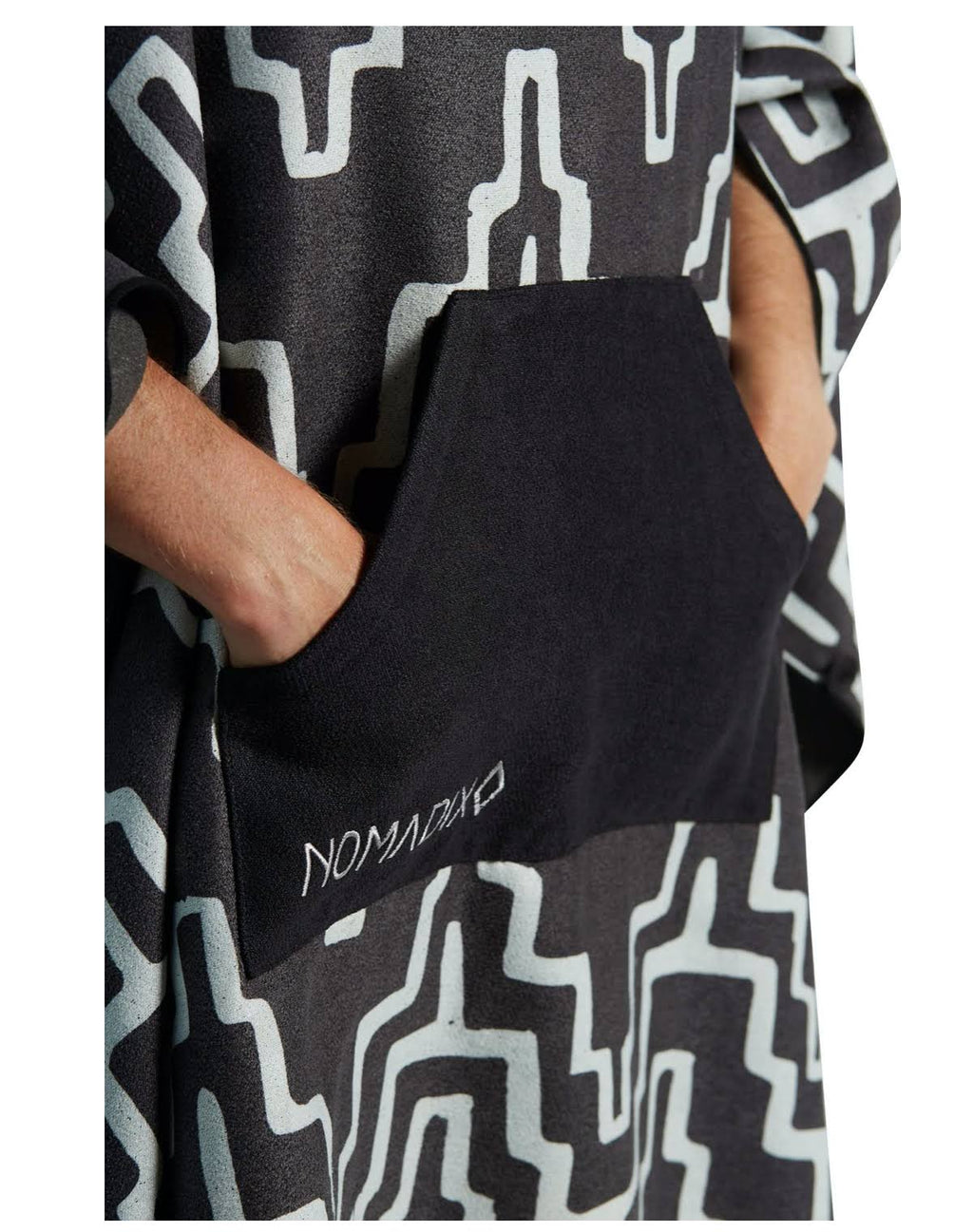 Teton Black Poncho Towel T31292