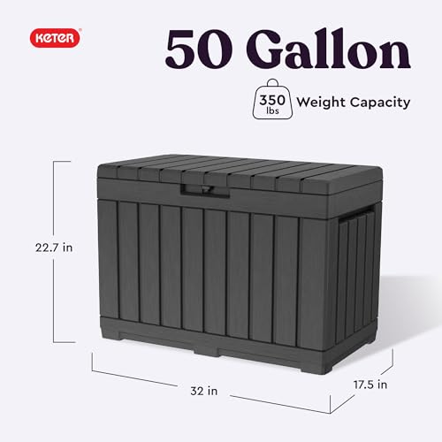 50 Gallon Resin Deck Box I6914