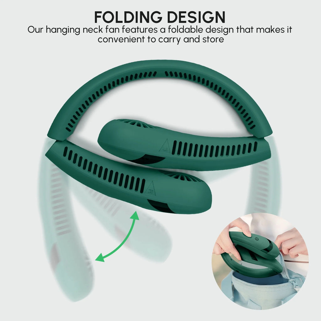 Portable Neck Fan with 3 Speeds T258