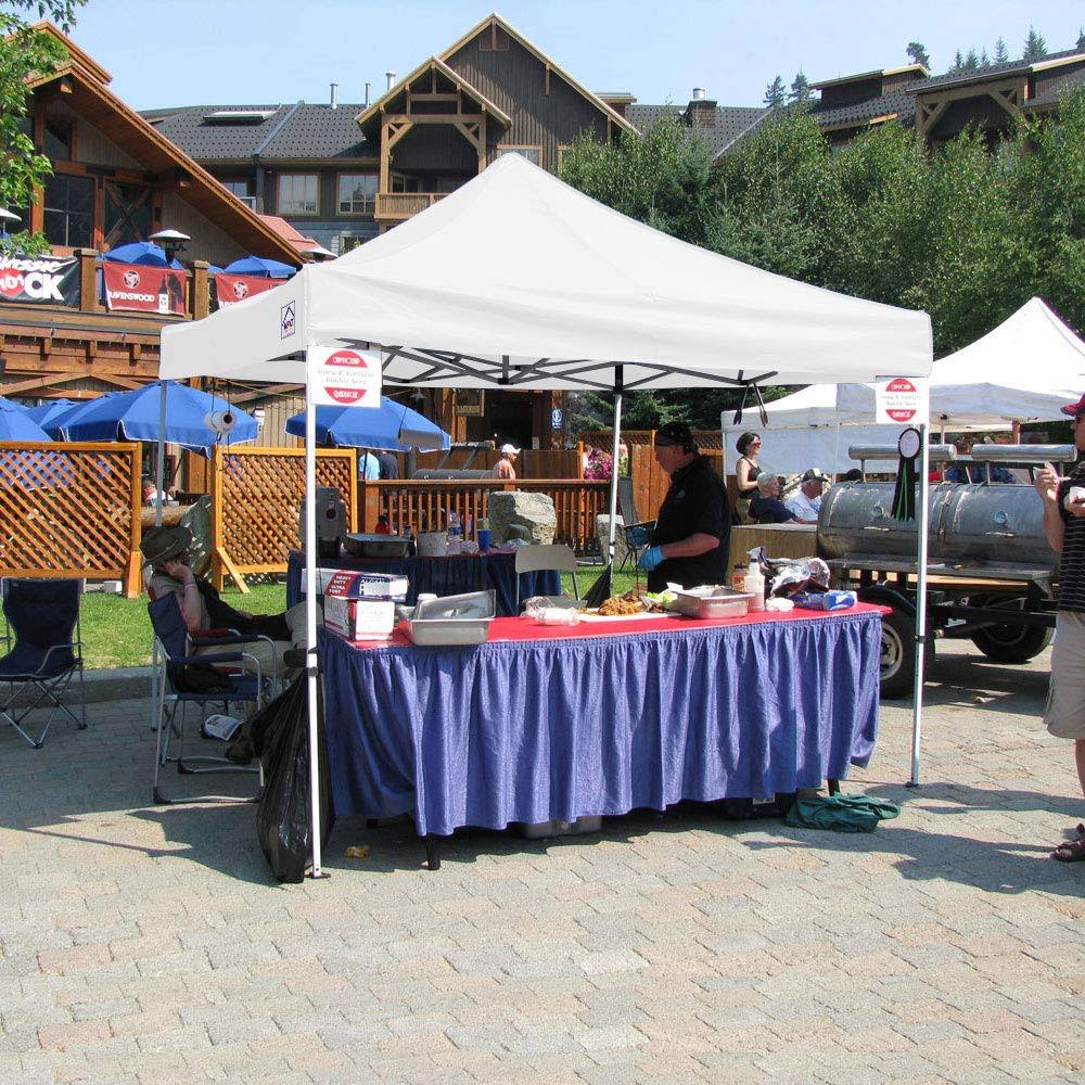 White 10 x 10 Instant Pop-Up Canopy Z759