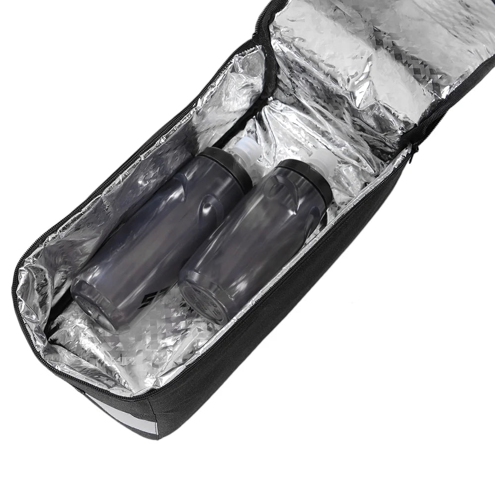 Insulated Trunk Cooler Bag Bike Rear Seat Bag Luggage Rack Pannier Bag O540383
