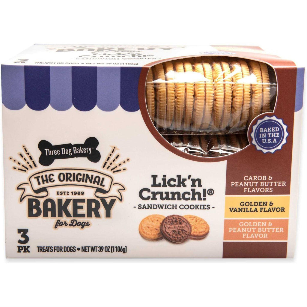 Sandwich Cookies Dog Treats with No Artificial Flavors R49807