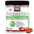 Organic Apple Cider Vinegar Gummies with Probiotics & Prebiotics, 1 Net Carb, Apple Flavor, 120ct F85846