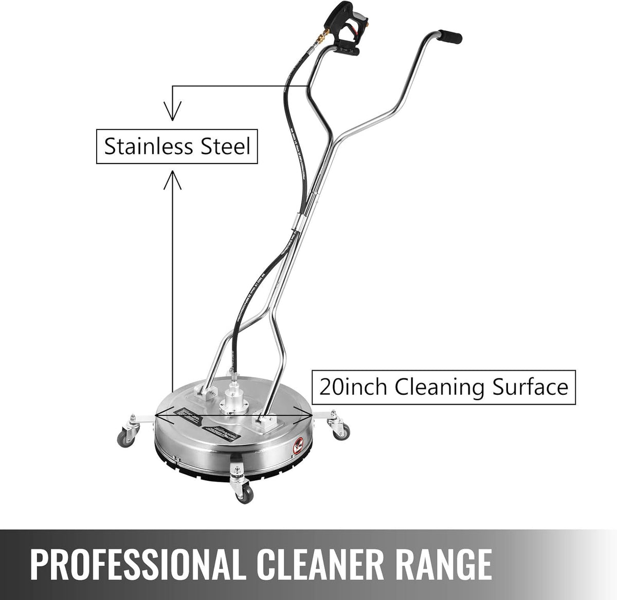 20 inch Surface Cleaner for Pressure Washer with 3/8 Quick Connector S936265